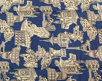 Fat Quarter Vintage Aunt Grace 30’s Reproduction Print by Judie Rothermel for Marcus Brothers Cotton Fabric