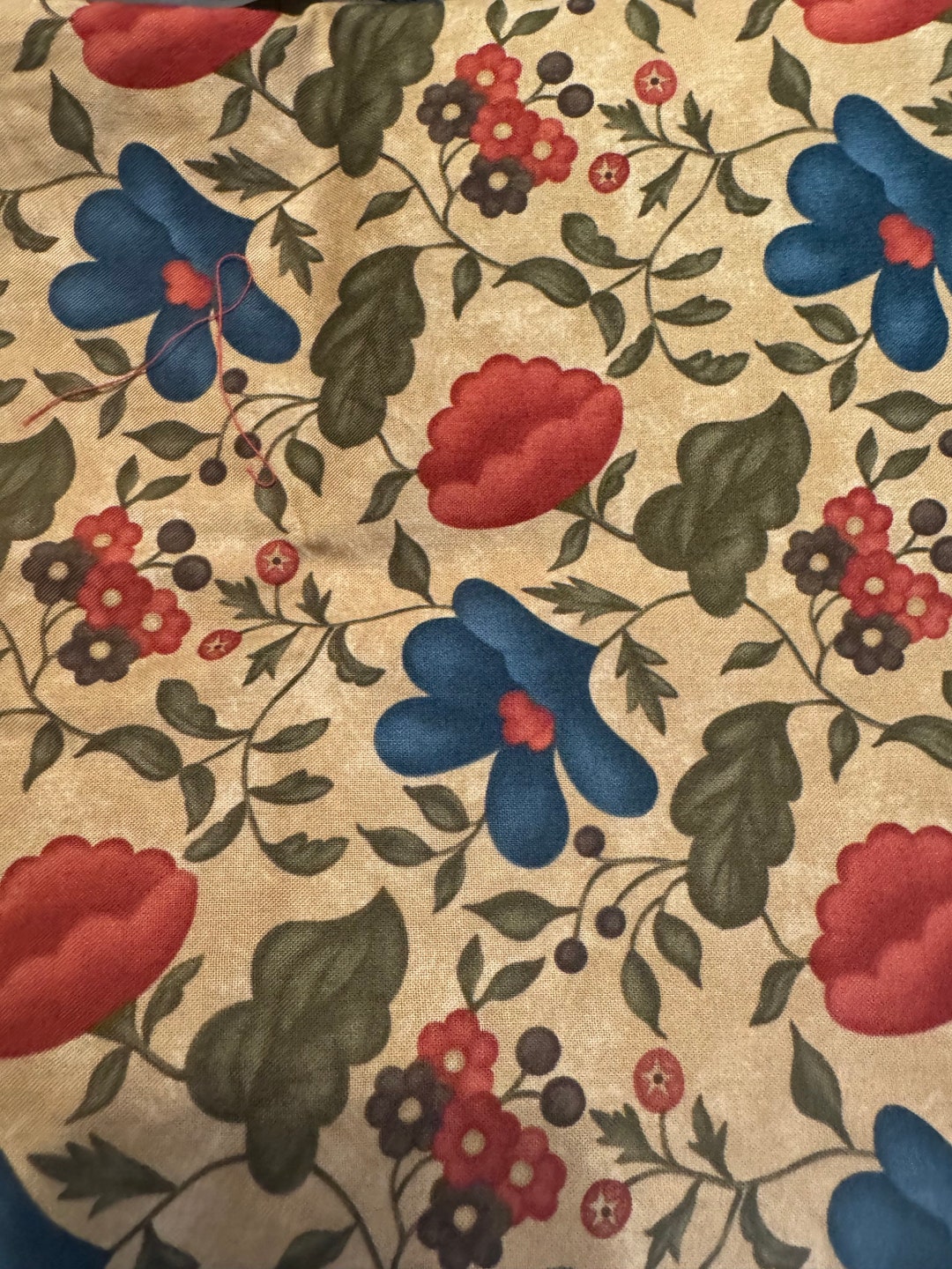 17” “happy Hollow” Floral Print by Sandy Gervais for Moda Cotton Fabric ...