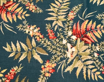 1/2  Yd “Fern ”  Print by Edyta Sitar for Laundry Basket Quilts for Andover Cotton Fabric