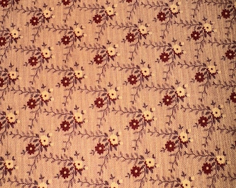 1/2 Yd “York County” Vintage 1800’s Reproduction by Judie Rothermel Cotton Fabric for Marcus Brothers