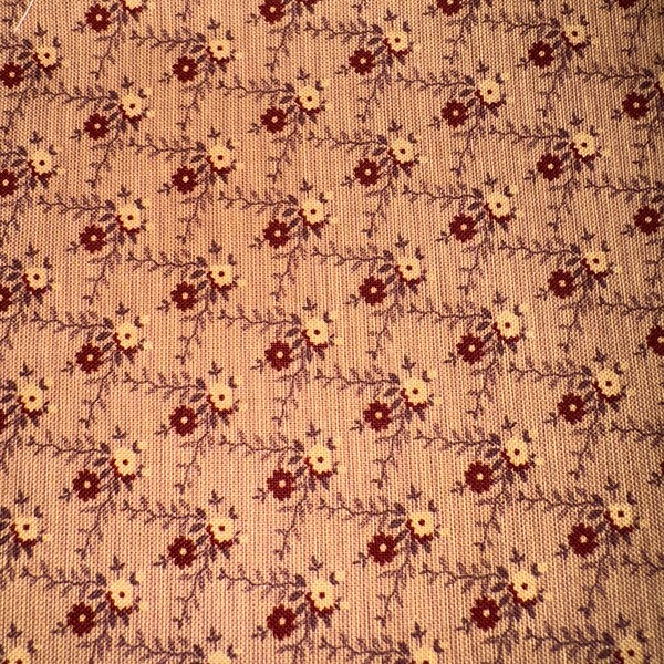 1/2 Yd “York County” Vintage 1800’s Reproduction by Judie Rothermel Cotton Fabric for Marcus Brothers