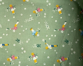 Fat Quarter Vintage Aunt Grace 30’s Reproduction Print by Judie Rothermel for Marcus Brothers Cotton Fabric