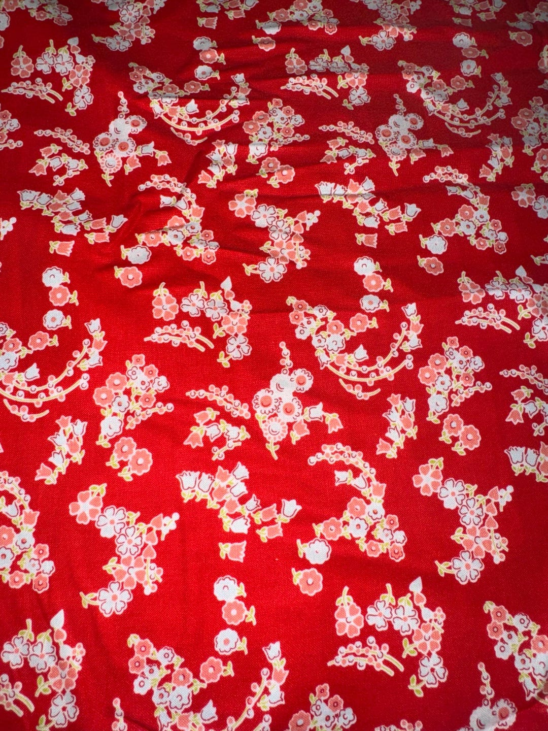 1/2 Yd “little Ruby” Floral Print by Bonnie & Camille for Moda Cotton ...