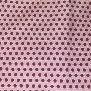 30” Buttercream” Hexagon Print  by Joann’s Cotton Fabric