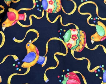 1/2 yd “Sew Be It” Sewing Theme Print by Henry Glass & Co Cotton Fabric