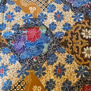 1/2 yd Vintage Floral Flowers for Concord Cotton Fabric