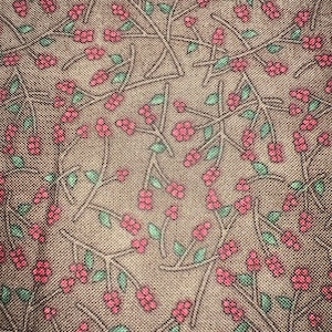 1/2 yd Vintage Friendly Forest Allover Floral Vine Print cotton fabric by Andrea Fehr for Moda