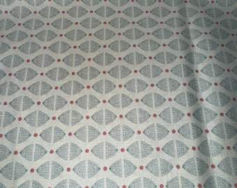 1/2  Yd Reproduction Print by Edyta Sitar for Laundry Basket Quilts for Andover Cotton Fabric