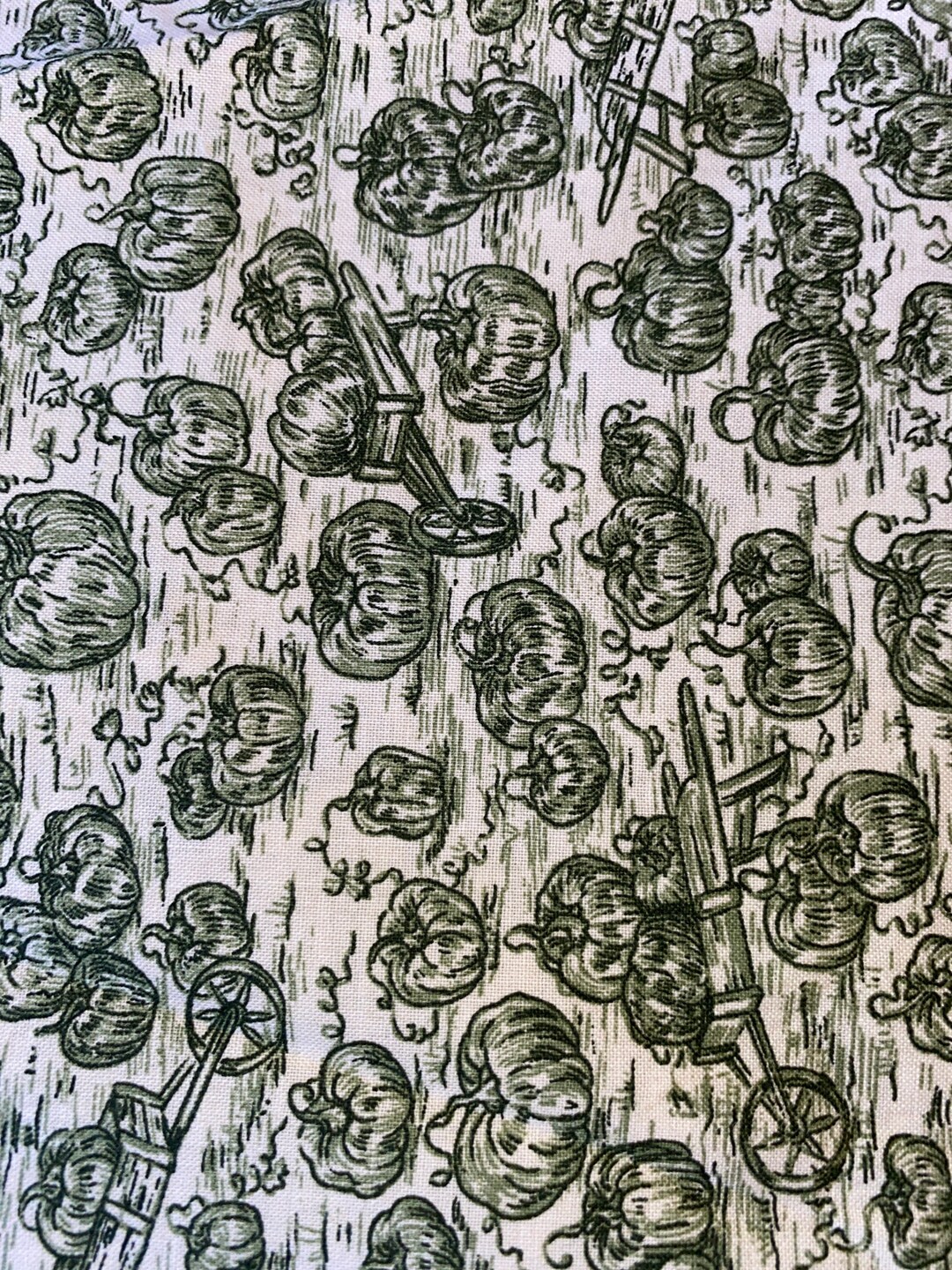 16 Pumpkin Patch by Joanns Cotton Fabric Etsy