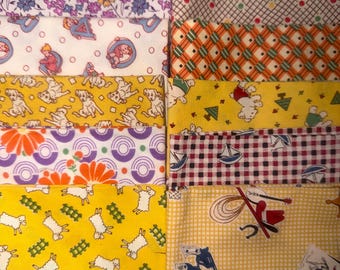 Fat Quarter 30’s Reproduction Print Cotton Fabric