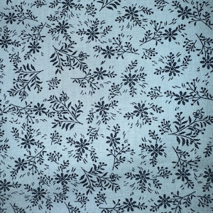 1/2 yd Vintage Small Floral Calico Print Cotton Fabric