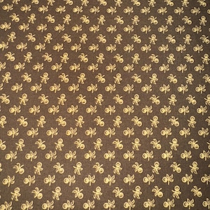 1800’s Reproduction Print by Paula Barnes Cotton Fabric for Marcus Brothers 17”x40”
