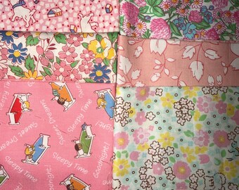 Fat Quarter 30’s Reproduction Print Cotton Fabric