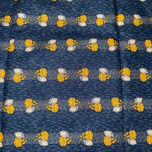 22” Vintage Carolina Blues 1800’s Reproduction Print by Paula Barnes Cotton Fabric for Marcus Brothers