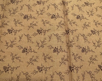 1/2 Yd  1800’s Reproduction “Molly B’s Studio Cotton Fabric for Marcus Brothers