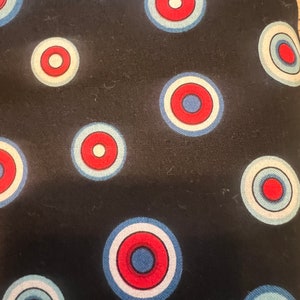 1/2 Yd Michael Miller “Wheel Dot” Dot Print Cotton Fabric