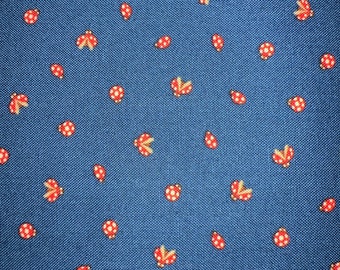 1/2 Yd “Lucky Day” Lady Bug Print By Momo for Moda Cotton Fabric
