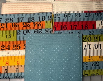 Fat Quarter Reproduction Print Cotton Fabric by American Jane by Sandy Klop for Moda