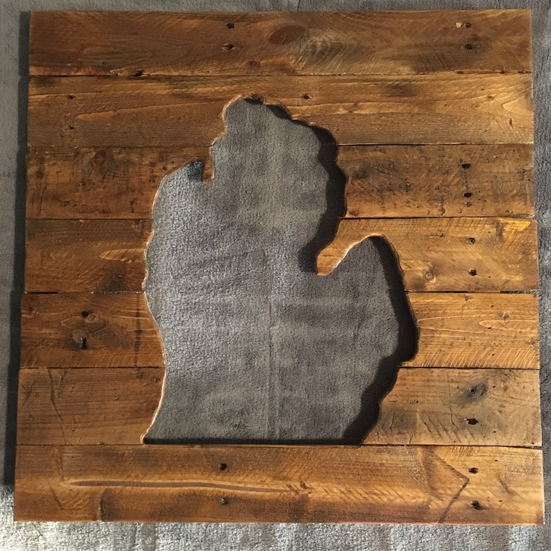 Michigan Pallet Sign