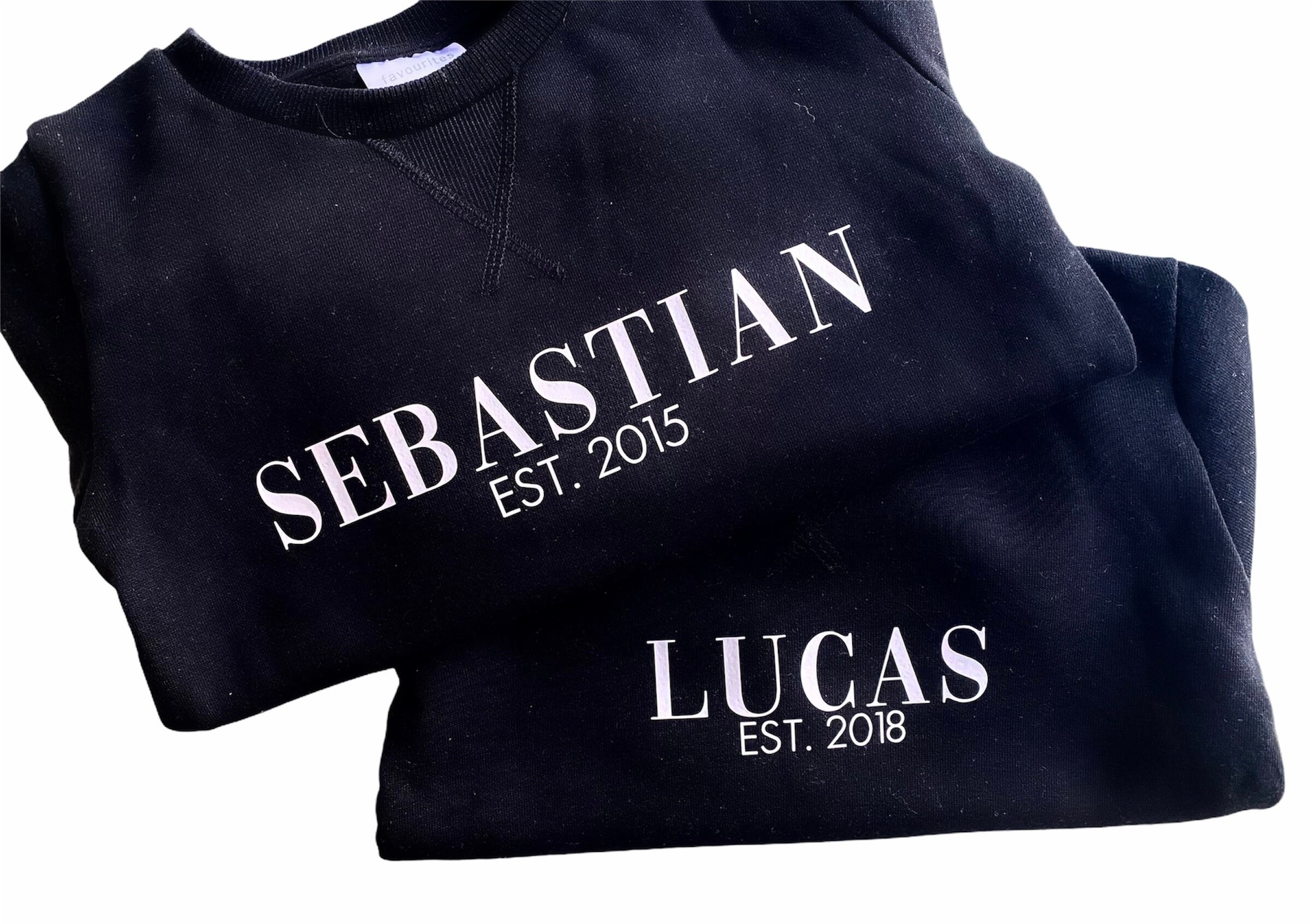 Baby and Kids Personalised Jumpers. Customised with Name & Etsy