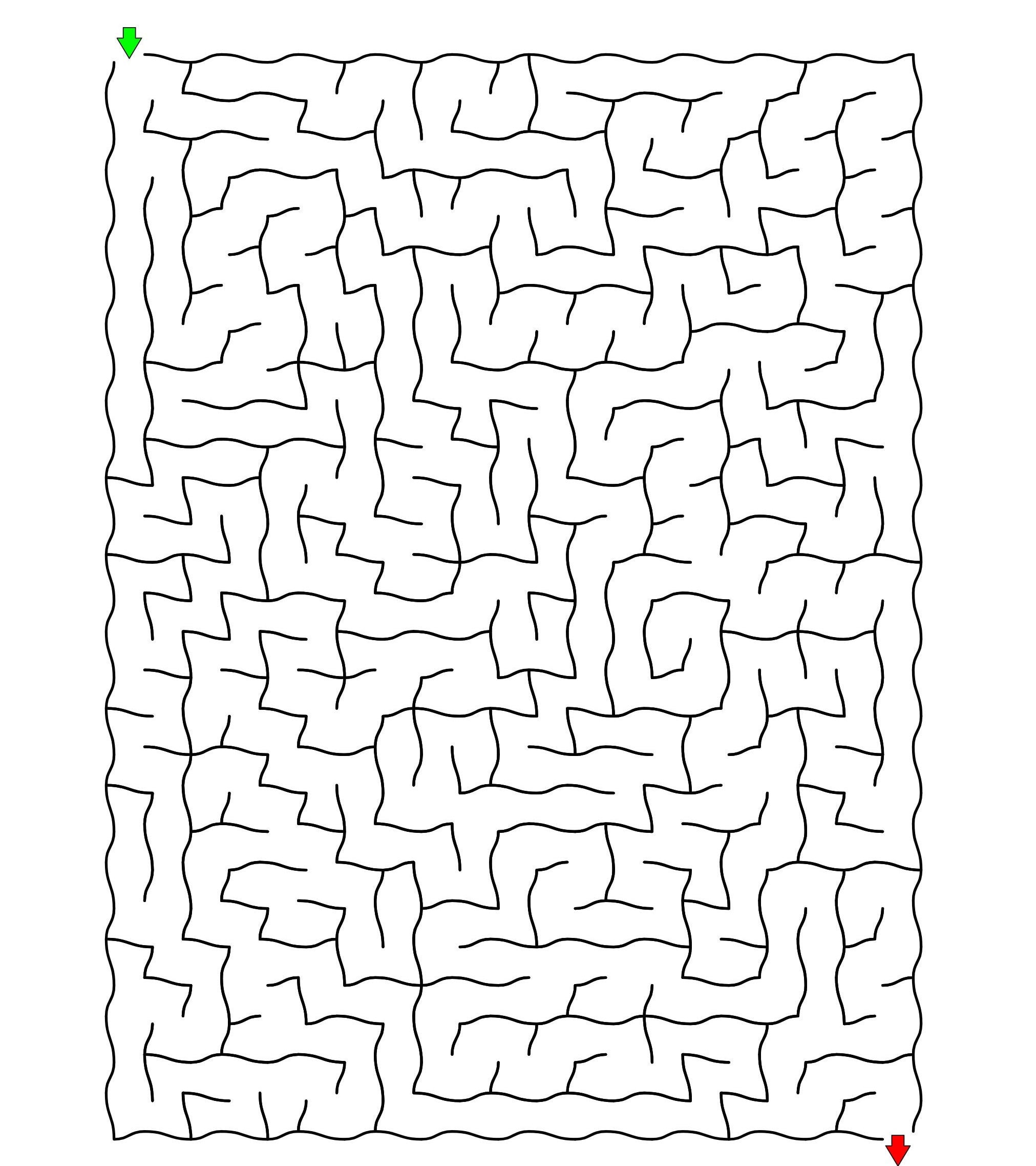 20 Easy Printable Mazes for Kids Games - Etsy