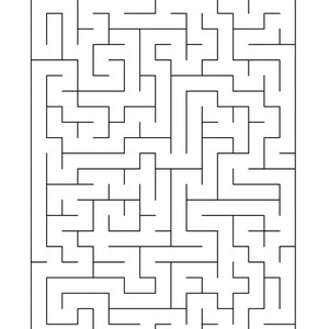 20 Easy Printable Maze Games for Kids