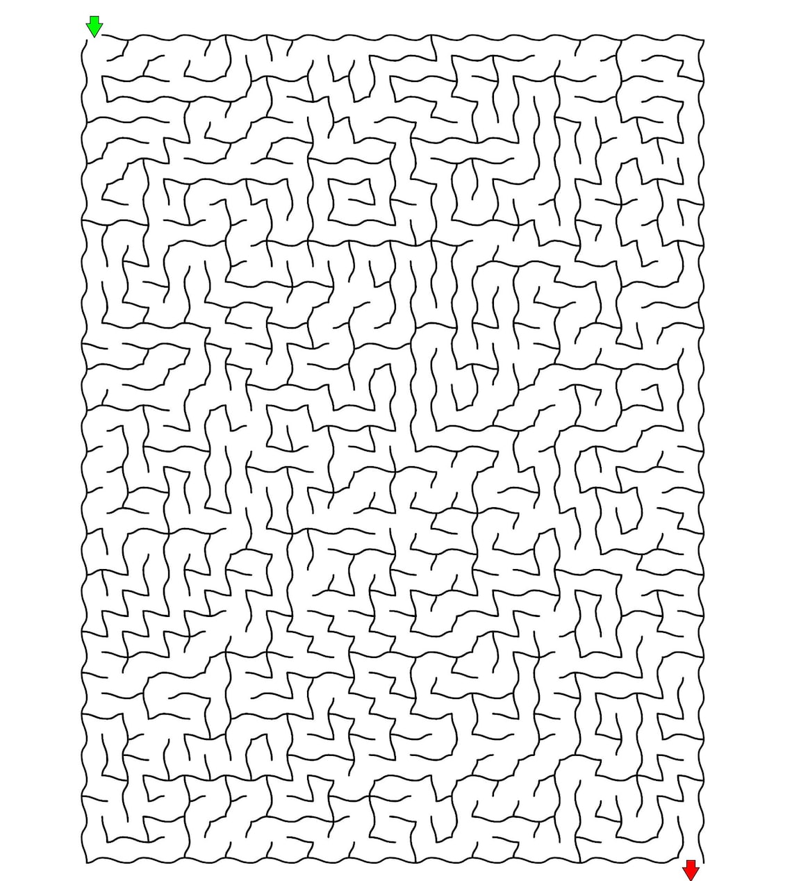 20 Easy Printable Mazes for Kids Games - Etsy