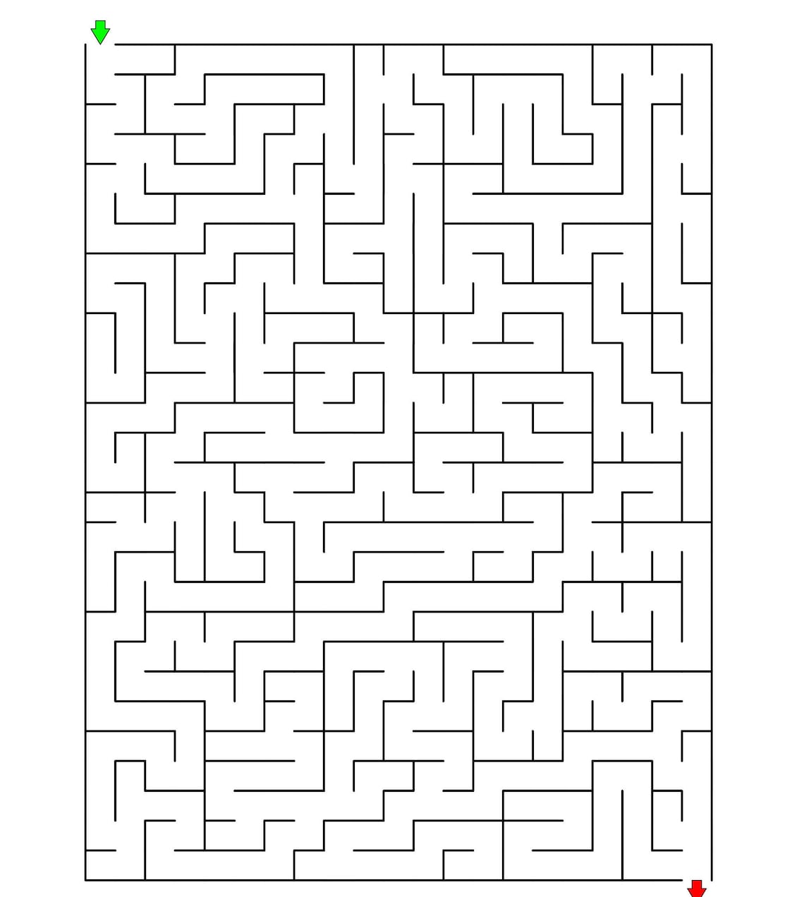 20 Easy Printable Mazes for Kids Games Etsy