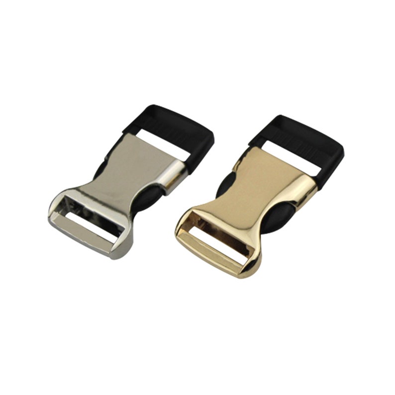 10pcs 25mm/32mm Metal and Plastic Bag Adjusting Side Release Buckle Luggage Hardware Accessories Light Gold/Nickle/Gunmetal zdjęcie 5