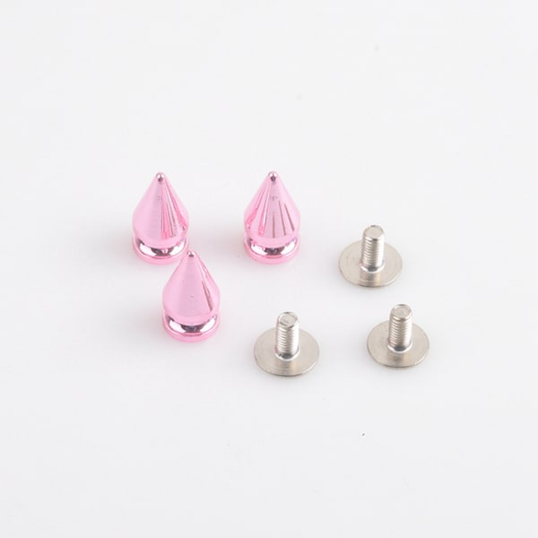 10/50 pcs nouvelles couleurs 7x13 mm rivet avec pointes punk vissées