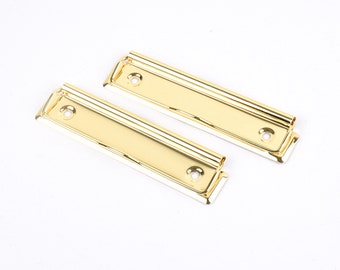 100mm/120mm golden color board clip metal wire clip for clipboard