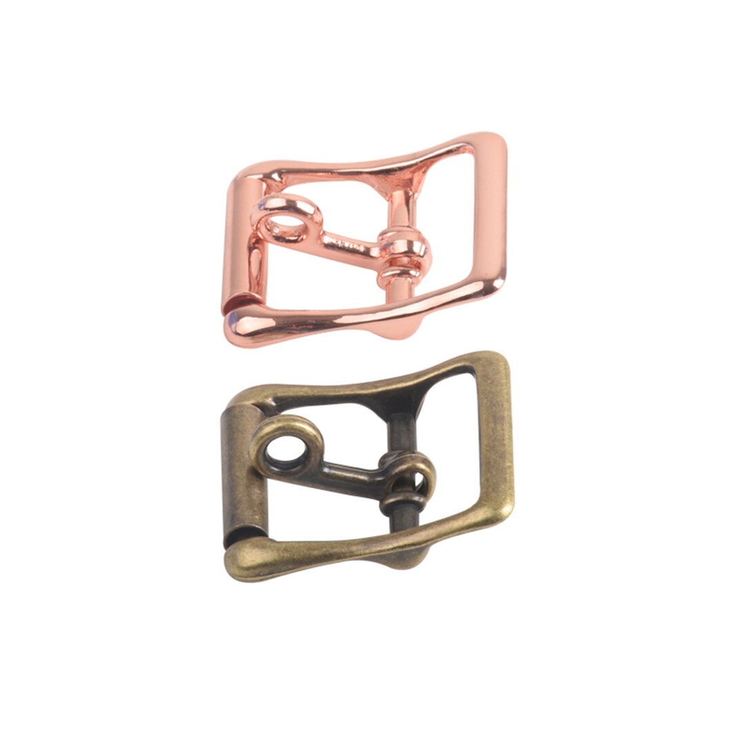 4/10/20pcs 20mm Rose Gold/antique Brass Tongue Locking Buckle Bag Belt
