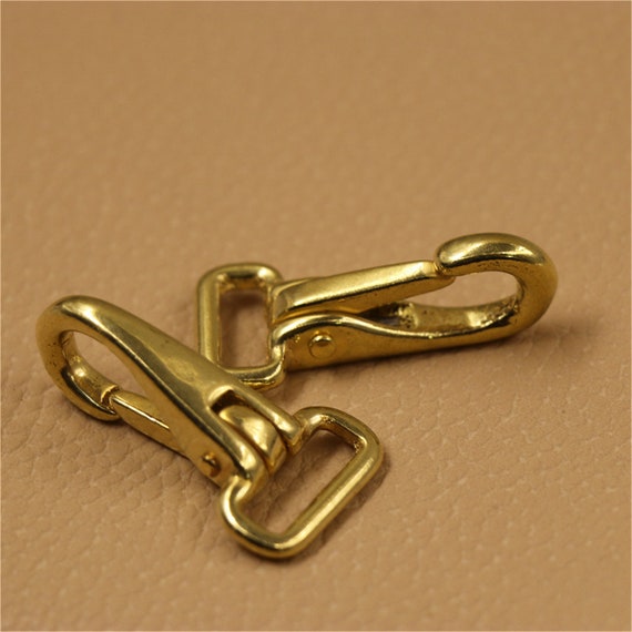 2pcs Metal Swivel Clasps Lanyard Snap Hook Lobster Claw Clasp