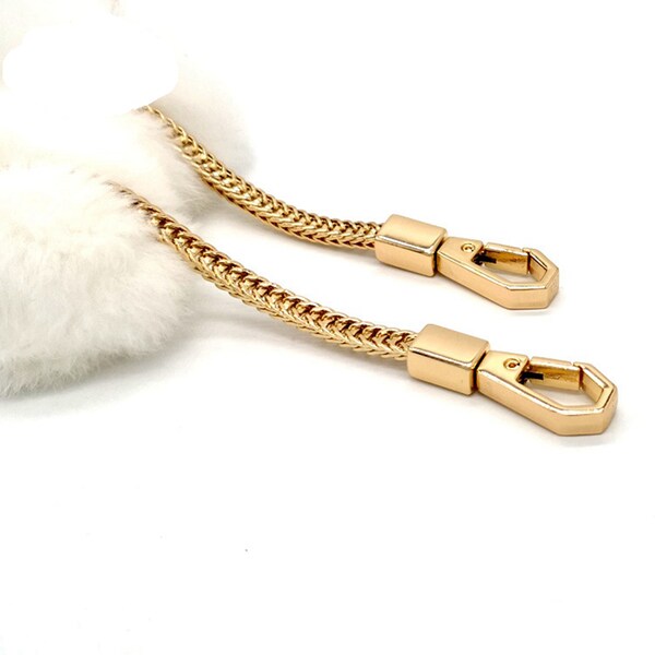 120cm Purse Chain Gold Oval Shoulder Strap for Handbags Decorative Chain