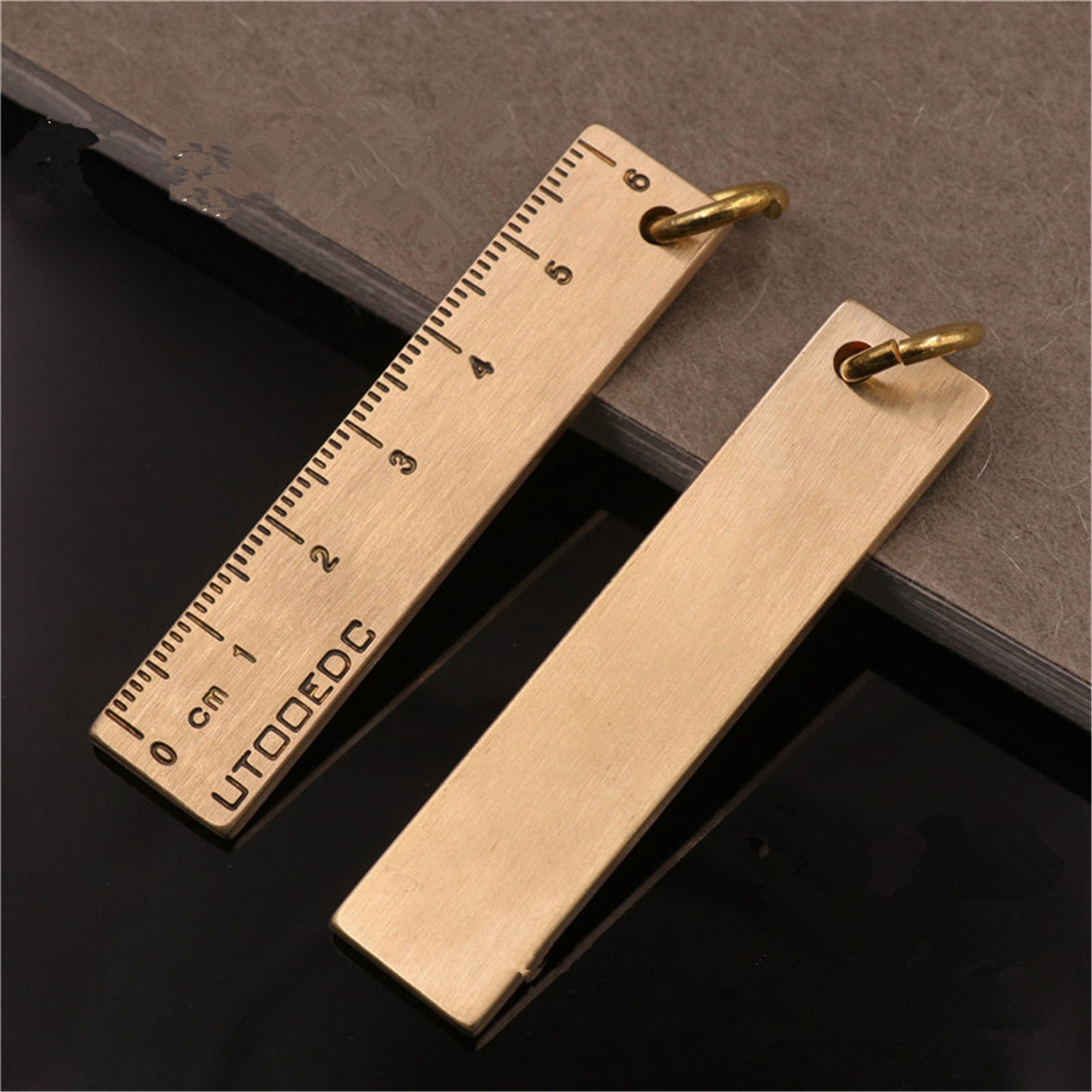 Best 9 Types Mini Retro Ruler Measuring Small Metal Ruler Painting