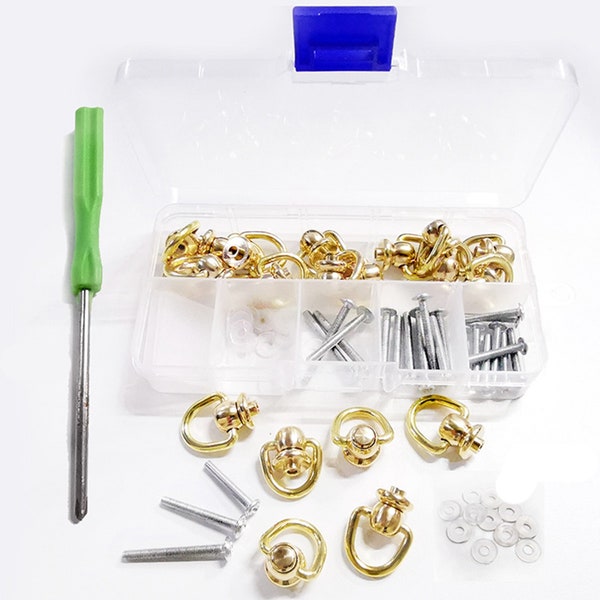 2 boxes Jewelry box small handle Mini Knob Pull Hardware Accessories