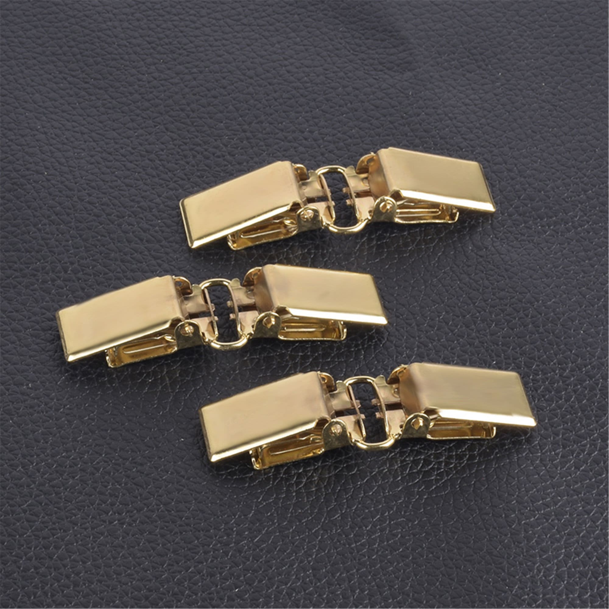 T Tulead Bronze Suspender Clips Vintage Suspender Clip Holders Fastener  Clamps Bed Sheet Fastemer Clip Holders Pack of 20