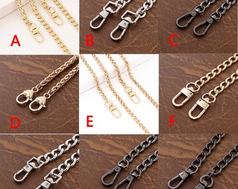 5pcs Metal Bag Chain Connector Purse Chain Hardware Handbag Accessories 120cm