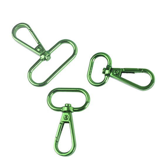 4x Green New Bag Snap Hook Swivel Snap Hook Accessories Swivel