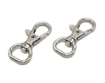 Custom Snap Hook Carabiner Metal Snap Hook Bag Clasp Snap Clip Hooks 13x42mm