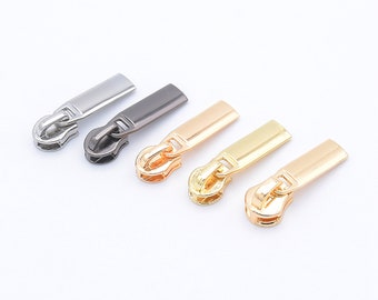 4pcs #3 Zipper Pull Head For Handbags Clothing,Zipper Slider