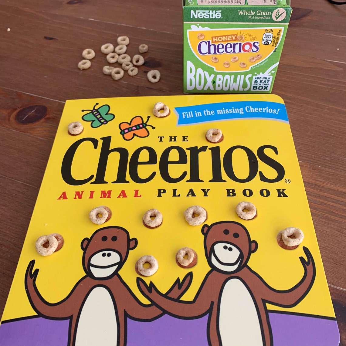 The Cheerios interactive book Etsy
