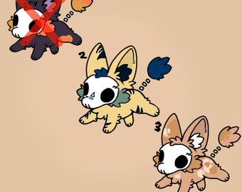 adopterbar fursona digital konst förgjord