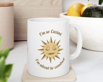 Cazimi Sun | Ceramic Astrology Mug, (11oz, 15oz)