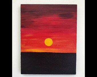 Dawn Acrylic Painting