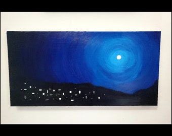 Starless Night | Acrylic Painting