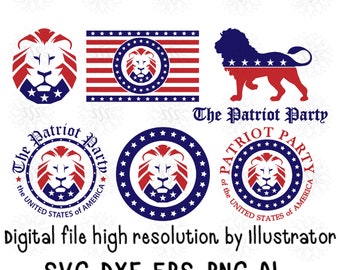 Free Free 220 Patriot Party Lion Svg SVG PNG EPS DXF File