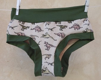 Dinosaur Knickers, comfy pants, soft undies, women's underwear, panties