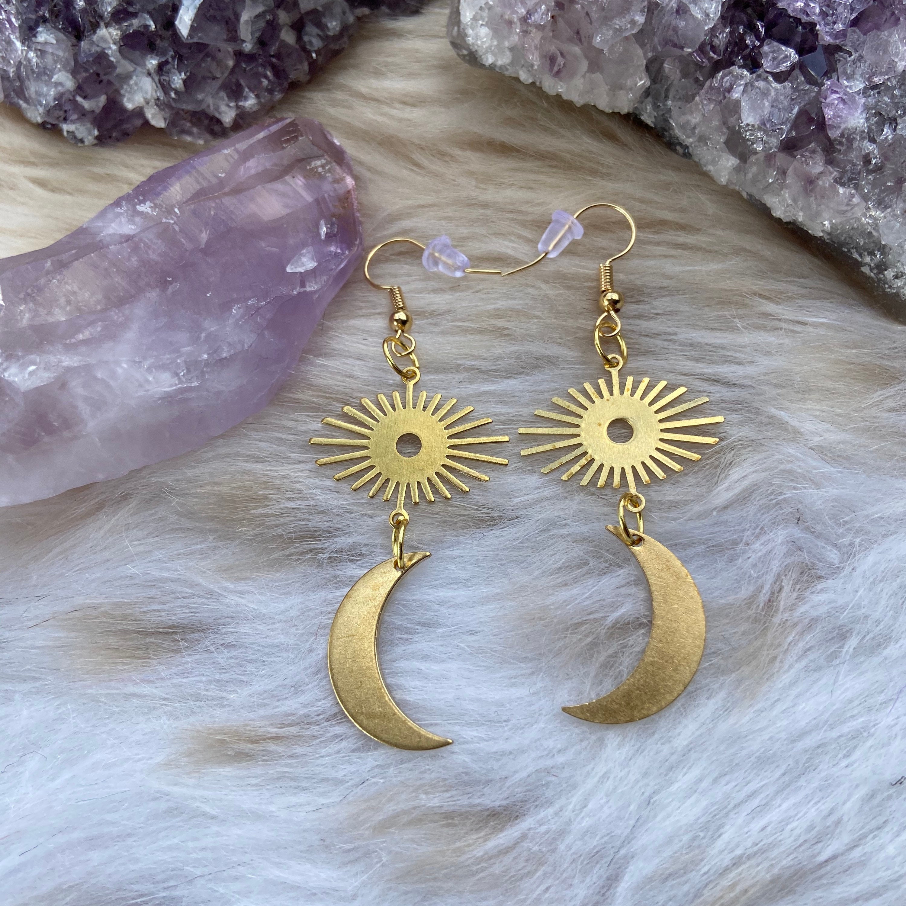 Pendientes Sol Y Luna