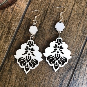 Sublimation earrings, Sublimation Blanks, Benelux hardboard blanks, MDF Ready to sublimate, Sublimation Drop Earrings, UNISUB